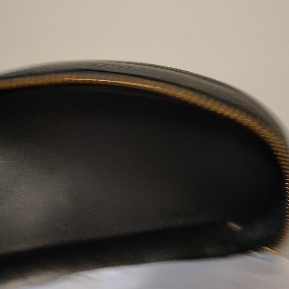 Coach Black Leather Top-Handle Crossbody Bag with Gold Hardware - Picture 6 of 12